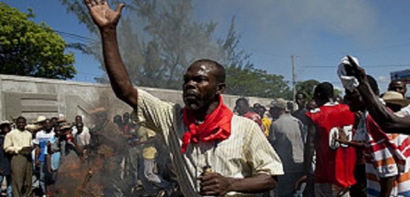 هايتي : مظاهرات تطالب باستقالة الرئيس مارتلي