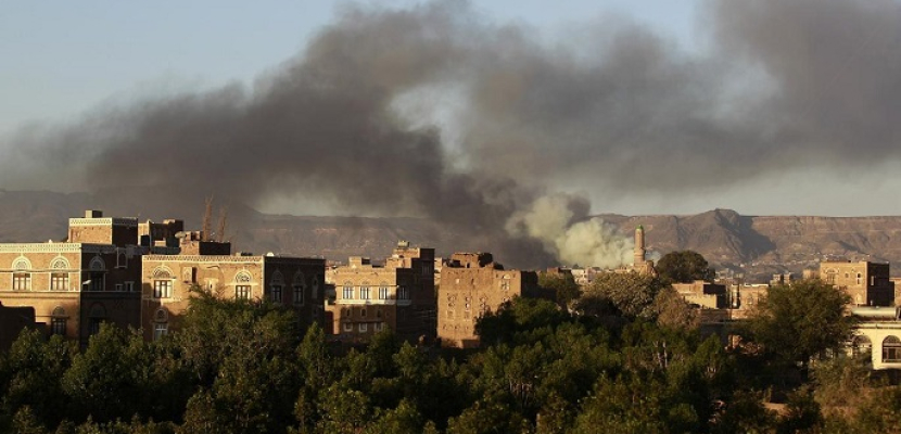 مقتل 6 من الحوثيين فى قصف للتحالف العربى بتعز