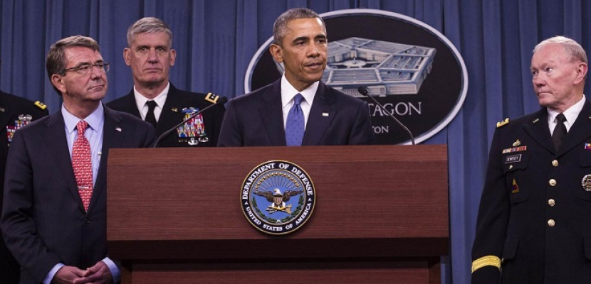 أوباما يجتمع مع مستشاريه للأمن القومى لبحث خطط محاربة داعش