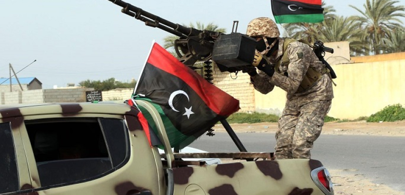 الجيش الوطني الليبي يدمر سرية مدفعية كاملة لمرتزقة اردوغان