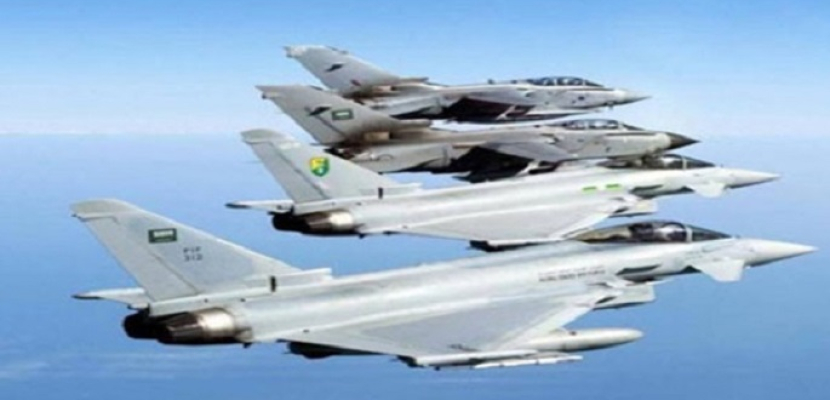التحالف العربي يستهدف مواقع تخزين طائرات مسيرة في صنعاء