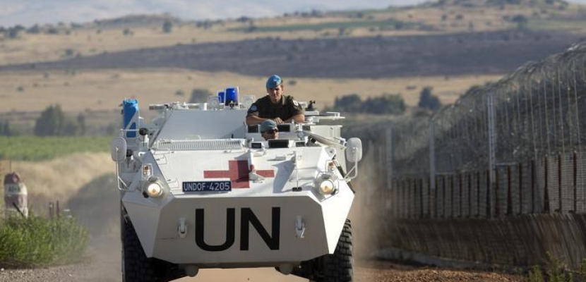 عودة قوة الأمم المتحدة بالجولان إلى مواقعها في سوريا
