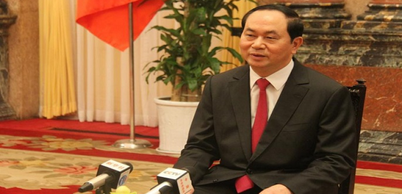 الرئيس الفيتنامي يظهر علنا للمرة الأولى منذ أكثر من شهر