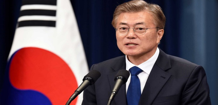 رئيس كوريا الجنوبية وأمين عام الأمم المتحدة يناقشان قضية الشطر الشمالي