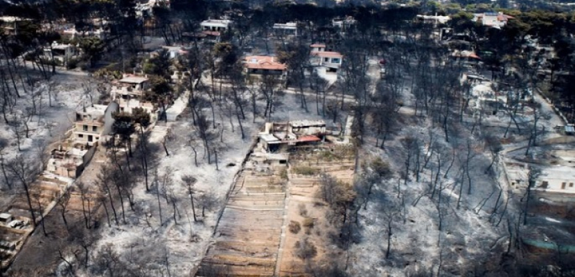 اليونان: مؤشرات قوية على أن حريقا متعمدا وراء حرائق الغابات