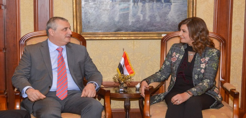بالصور .. وزيرة الهجرة تبحث مع نائب وزير خارجية أرمينيا التعاون المشترك