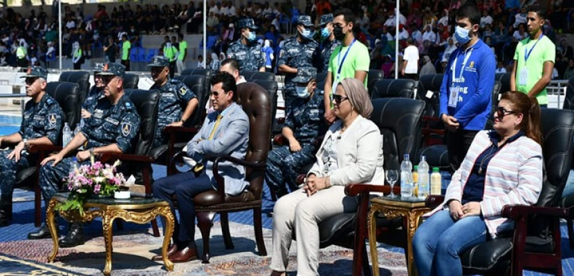 بالصور.. وزير الرياضة يشهد احتفالات ذكرى أكتوبر بقاعدة رأس التين البحرية بالاسكندرية