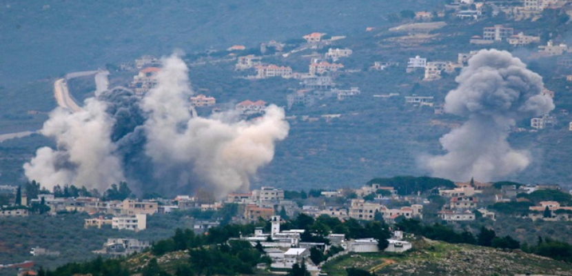 الاحتلال يقصف أهدافا عسكرية وبنى تحتية لحزب الله بجنوب لبنان