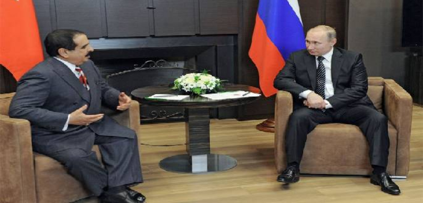 الرئيس الروسي وملك البحرين يشهدان توقيع اتفاقيات تعاون بين البلدين