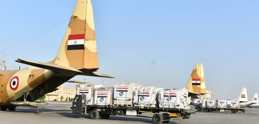 بالفيديو والصور ..مصر ترسل أطنانا من المساعدات الإنسانية ومواد الإغاثة لجنوب السودان