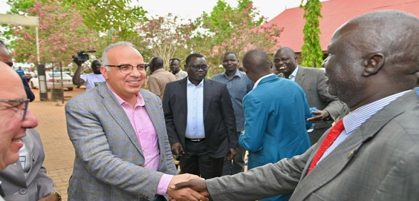 بالصور.. وزير الري يزور ولاية جونجلى بجنوب السودان لمناقشة موقف المشروعات الجاري تنفيذها